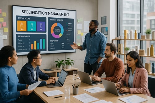 What is Specification Management in a PLM Software?