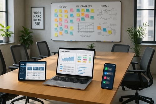 Why Project Management Tools Are Not a Substitute for PLM Software?