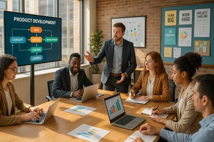 How does PLM make new product development easier?